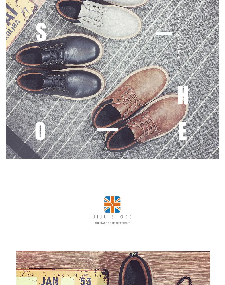 Новые стильные мужские рабочие туфли в английском винтажном стиле; модная мужская обувь для отдыха; трендовая повседневная кожаная обувь; ; размеры 39-44