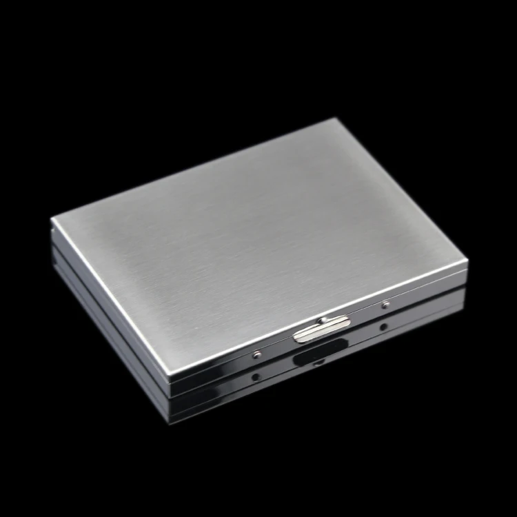 Ультратонкая коробка для сигарет из нержавеющей стали|box|steel box channelbox scope |