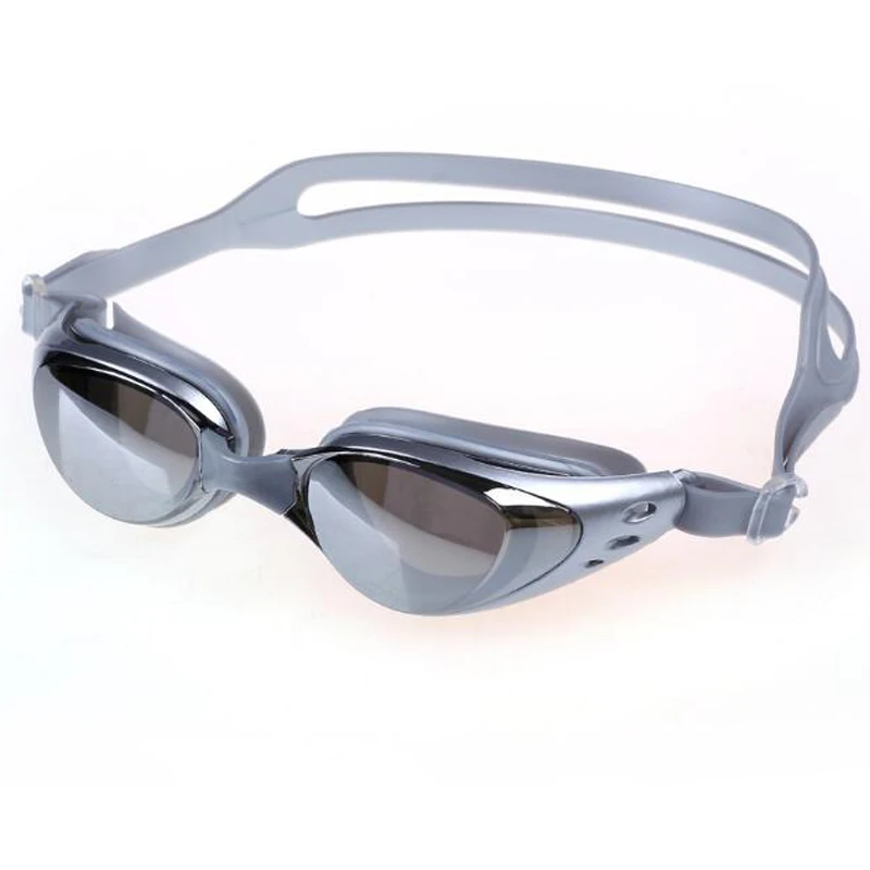 Men Women Professional Swimming Pool Goggles Anti Fog UV Protection Swim Diving Glasses Eyewear Silicone Electroplate Waterproof