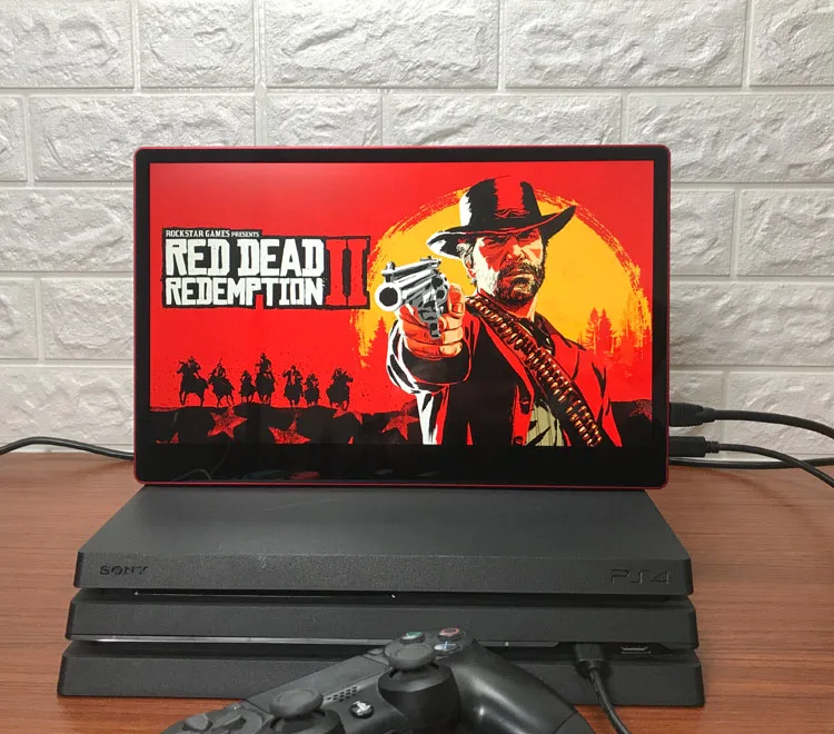 Блок питания 13 3 дюйма Type C 5 В портативный HDR игровой HDMI сенсорный монитор для PS4 XBOX