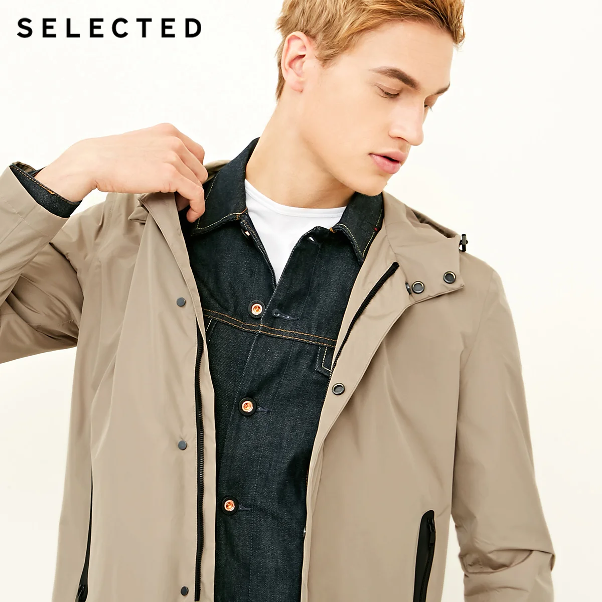 SELECTED Men's Autumn & Winter Sports Style Coat SP|418121537