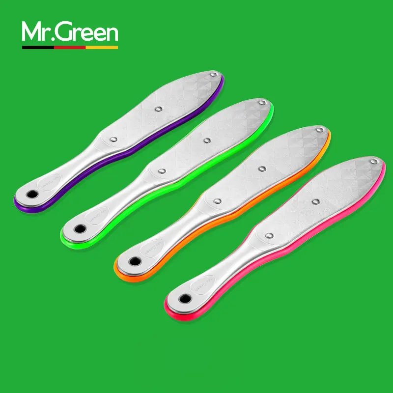 MR. GREEN1 PcsHighGrade из нержавеющей стали для ног рашпиль мозолей 23 см для удаления омертвевшей кожи пилка для отшелушивания педикюра пилка для ног инструмент для ухода за ногами