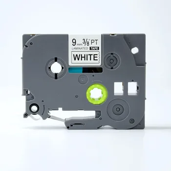 

High Quality 20pcs 9mm TZ Tape TZe-221 TZe221 TZ221 TZe 221 For P-touch Black on White Label Maker