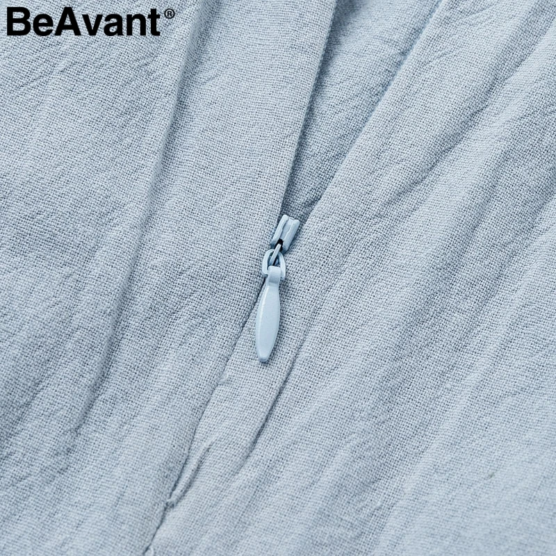 BeAvant элегантные летние платья с v образным вырезом и оборками для женщин Короткое