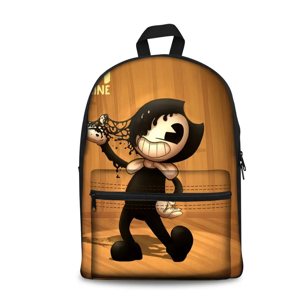 

bendy costume Backpack School bag We are key as Gift For Kid Student Gift bendy and the ink machine 3D Printed