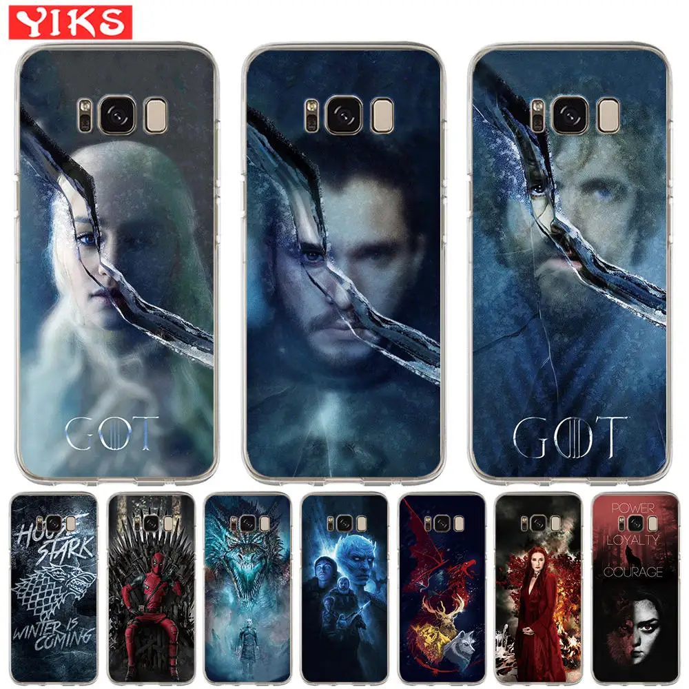 

Game Thrones Got Stark Family Soft TPU Cover For Samsung Galaxy S8 S9 S10 Plus S10e S7 S6 Edge Note 9 8 Case Coque Etui