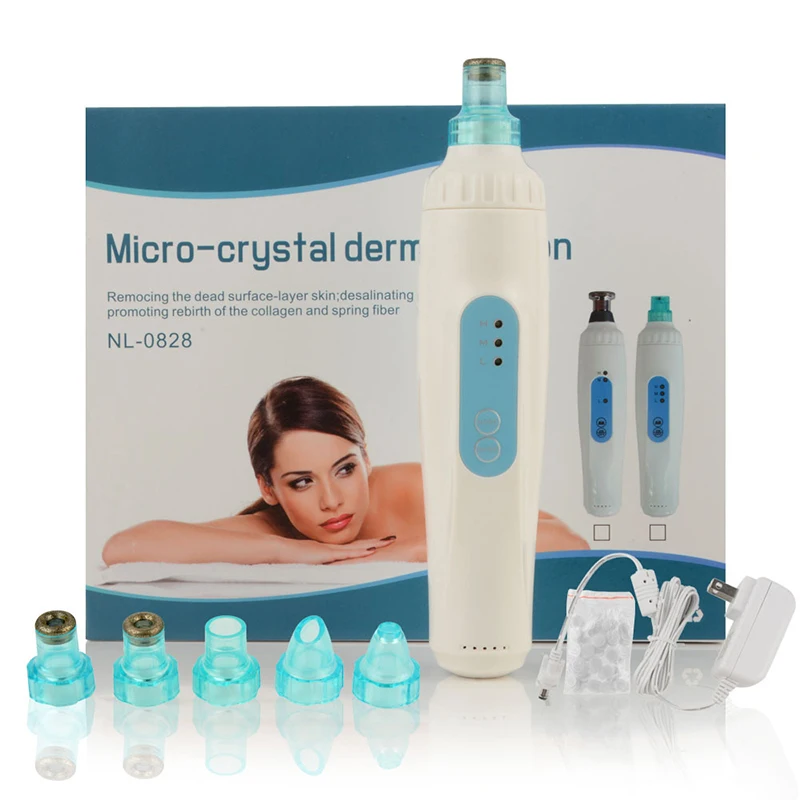 

2016 NEW Diamond Personal Microderm System Skin Beauty Machine V Line Face remove Scars Acne Marks Deep facial pores cleaner