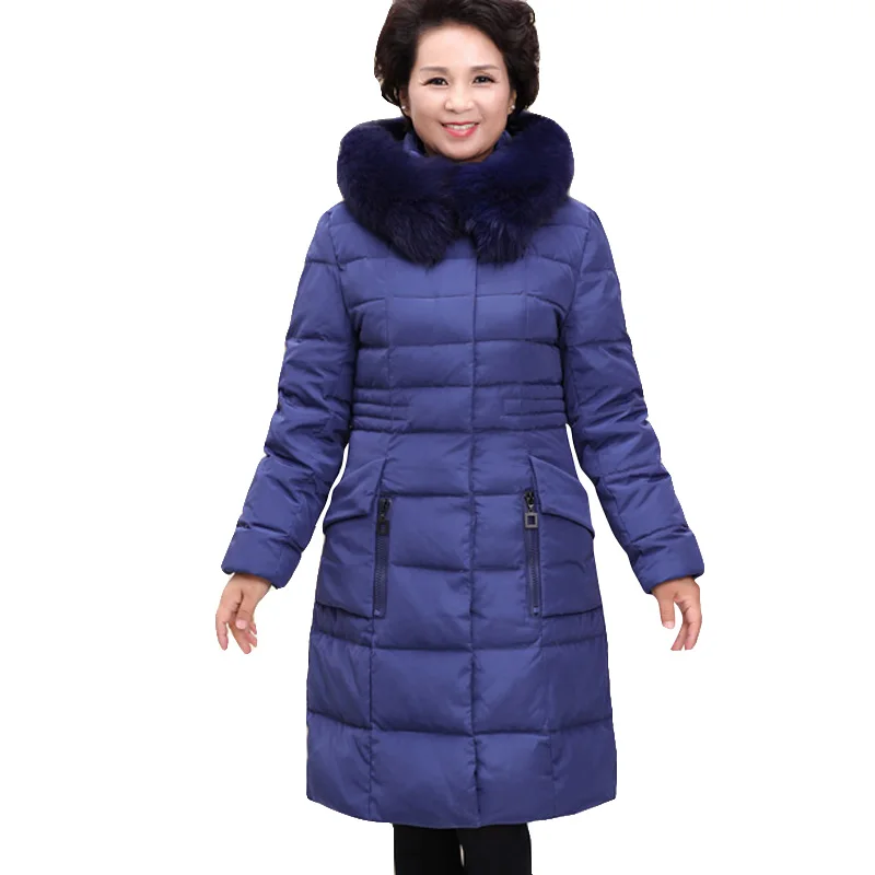 Orolay womenu0027s thickened down jacket plus size jeans