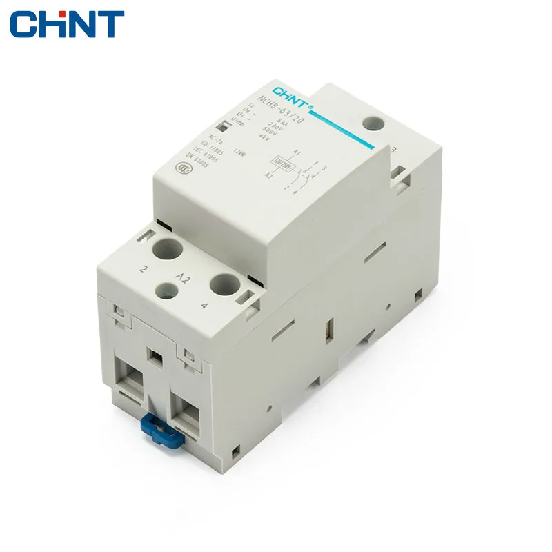CHINT Бытовой однофазный контактор связи маленького размера NCH8 63/20 220 В