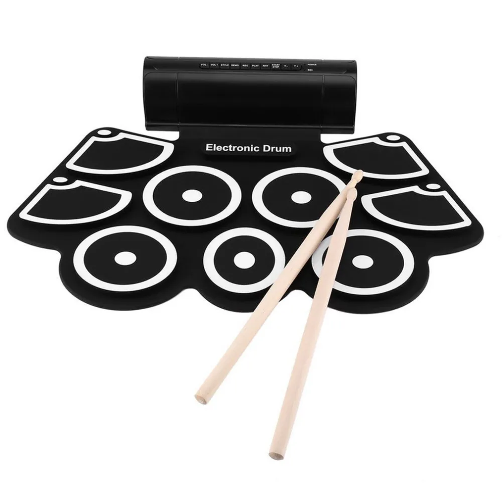 

TSAI Electronic Drum MD760 Foldable Digital USB Drum Kit Delicate Portable For Prenatal Education Professional Learning Hot Sale
