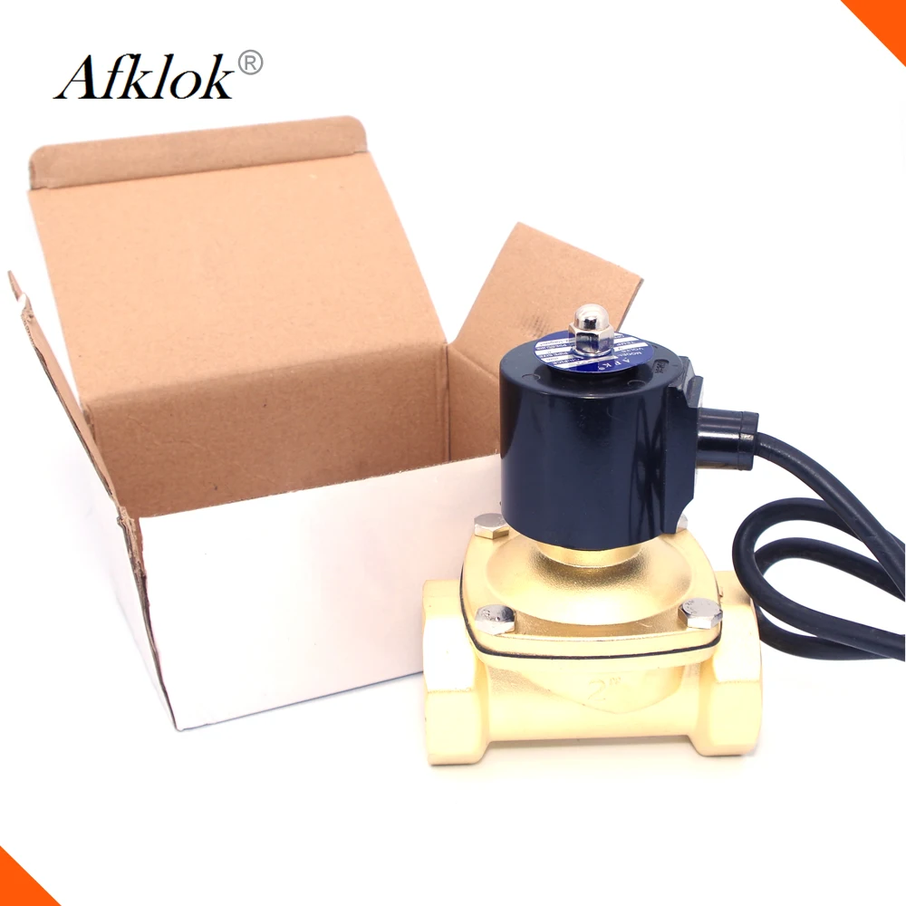

Electric Solenoid Valve 2" For Steam N/C Normally Closed AC 220V