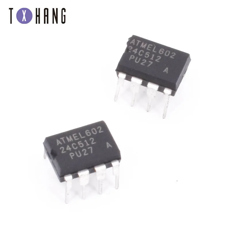 1 шт. 24C512 AT24C512 10PI 2.7 10PU DIP8 новое качество очень хорошая работа 100% микросхемы