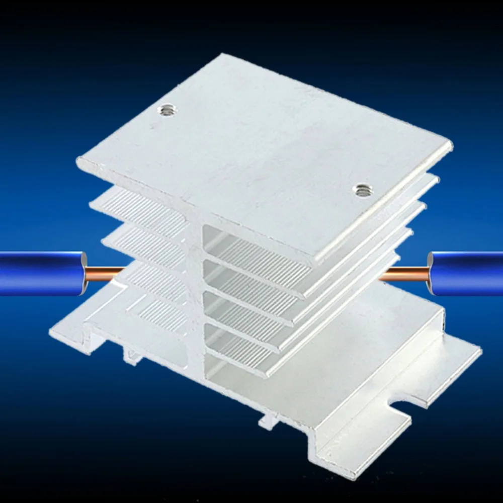 

High Quality Solid State Relay Heat Dissipation Aluminum Heat Sink For Solid State Relay SSR Small Type Heat Dissipation