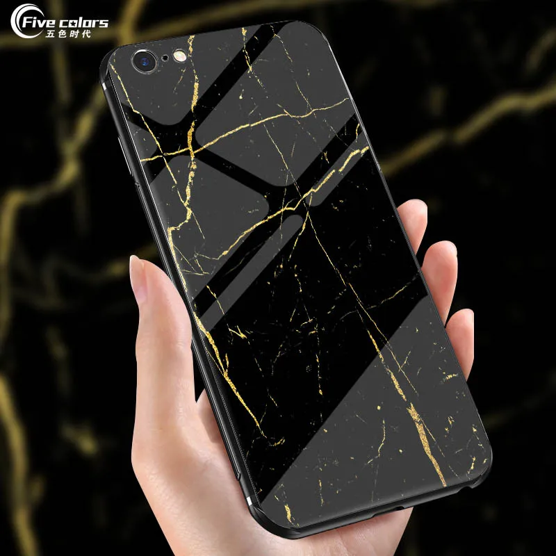Marble Tempered Glass Case For VIVO X6 Plus X7 Luxury Star Space Painted V3 Max Y51 Cases Soft TPU Edge Cover |