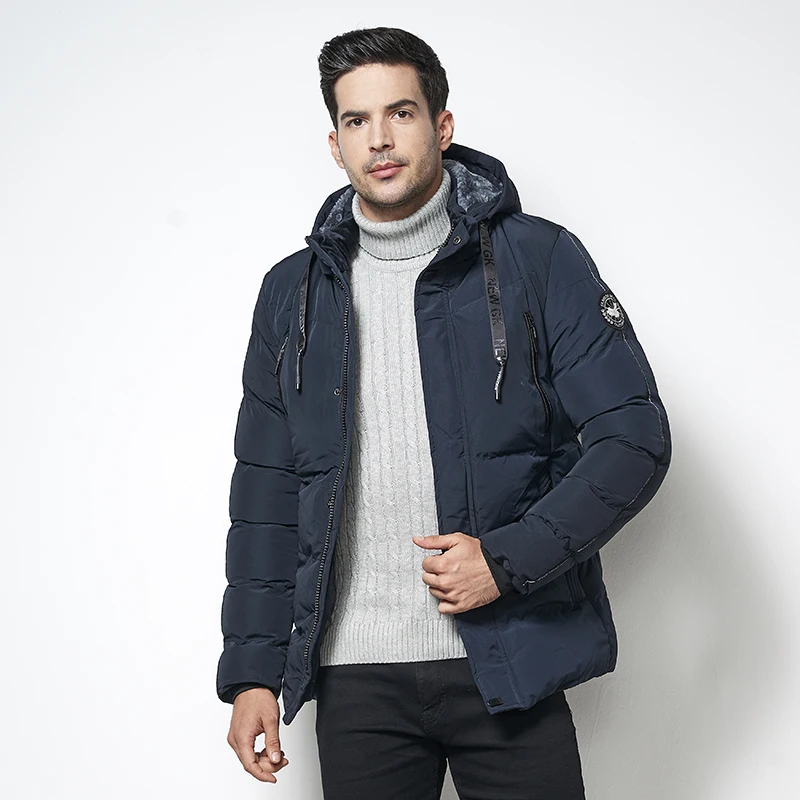 

2019 Men Winter Thick Cotton Fleece Parka Jacket Coat Men Hooded Pockets -40 Degree Outwear Jacket Parka Men 5XL Plus Size 8803