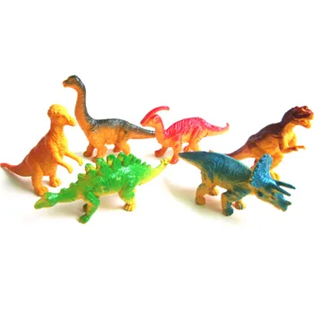 

Wholsale 6pcs Large Assorted Dinosaurs Toy Plastic Figures Simulation Model Dinosaur
