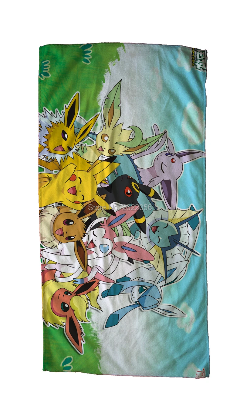 pokemon hooded towel