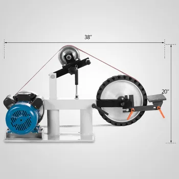 

110V 2"x82" 2HP PH 427 x 12" 3 MODE 1.5KW 3IN1 BELT GRINDER SANDER