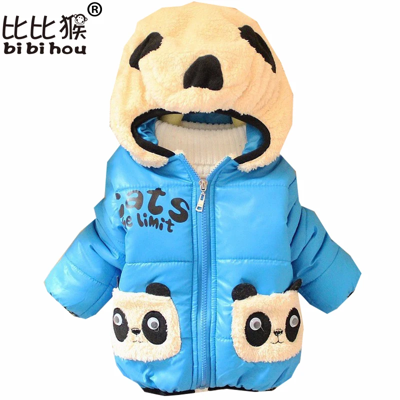 

Christmas winter jacket kids panda Cartoon Children winter jackets for girls thick baby Hoodies jacket Girls Clothes Outerwear