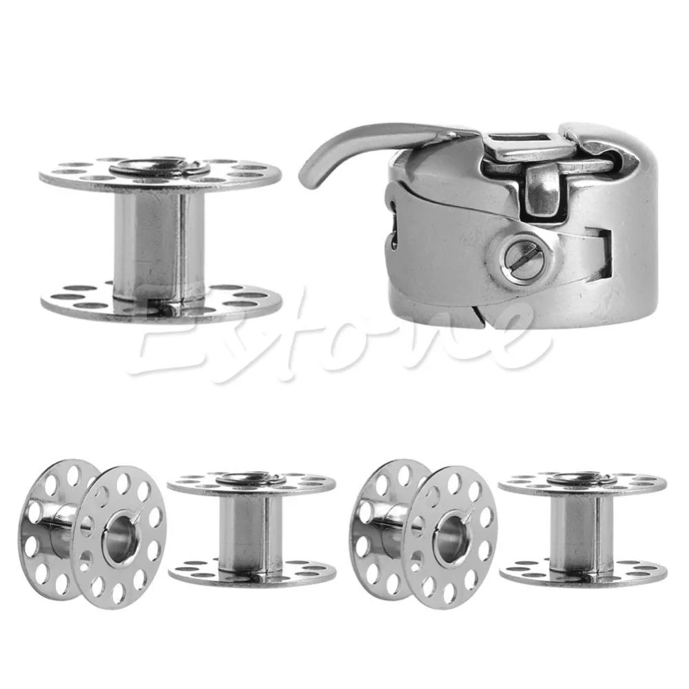 Набор швейных машин для BROTHER TOYOTA JANOME SINGER 5 бобин + 1 чехол|set sewing|sewing setbobbins for sewing machines