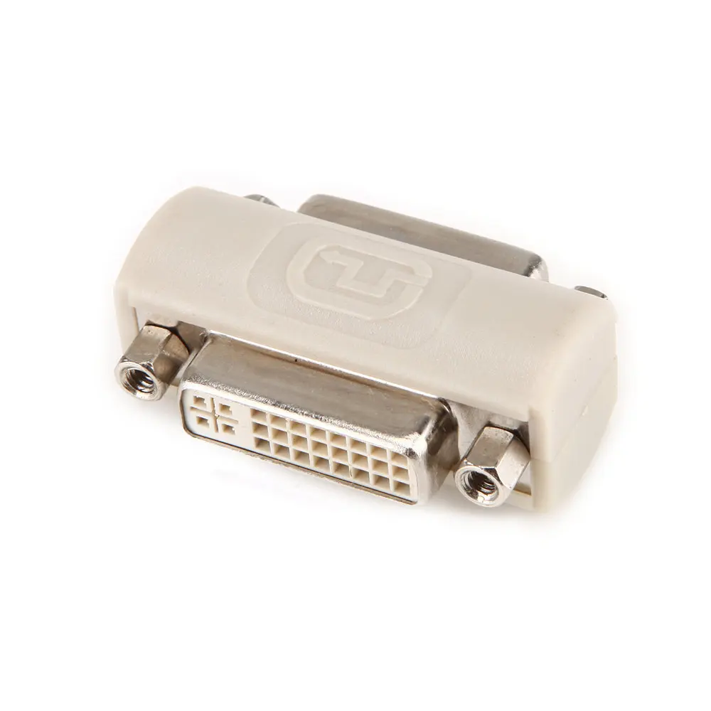 DVI 24+5 Female to Female DVI Connector Adapter Converter Gold Plated for computer,digital TV