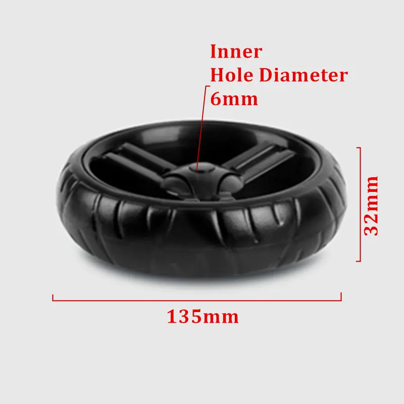 2PCS-PACK Replacement Parts Wheels For Strollers Carts stroller accessories shopping cart wheels