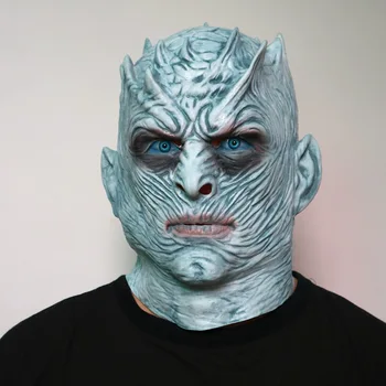 

Game of Thrones Cosplay Night's King Mask Latex Helmet Full Face 3d Mask Halloween Full Mask Men Adult Women Helmet Cosplay