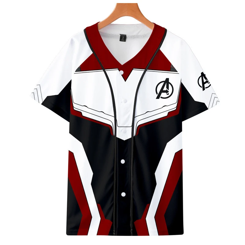Movie Avengers Endgame Quantum Realm Hoodies Cosplay Zipper Sweatshirt T-Shirt Spring Summer Costumes Adult Kids