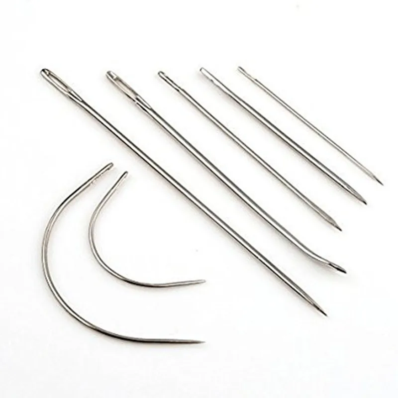 TeppichLederLeinwandReparaturGebogeneHandNhnadelnKit7teile