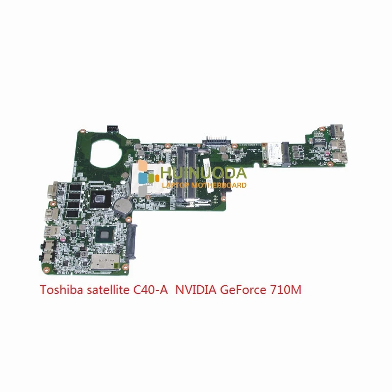 

Laptop motherboard For toshiba satellite C40 C40-A with NVIDIA GeForce 710M ddr3 Mainboard A000255480 DA0MTKMB8E0 REV E