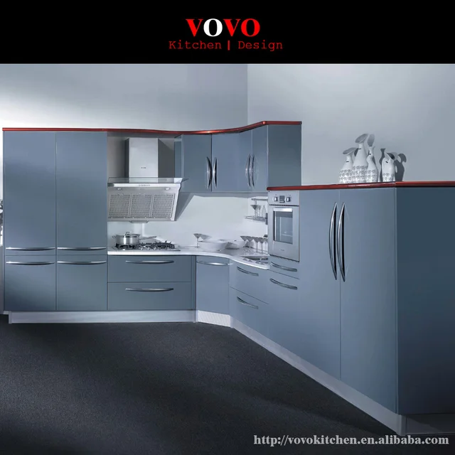 2016 customized kitchen cabinets hot sales modern grey lacquer ... Grey lacquer kitchen cabinets