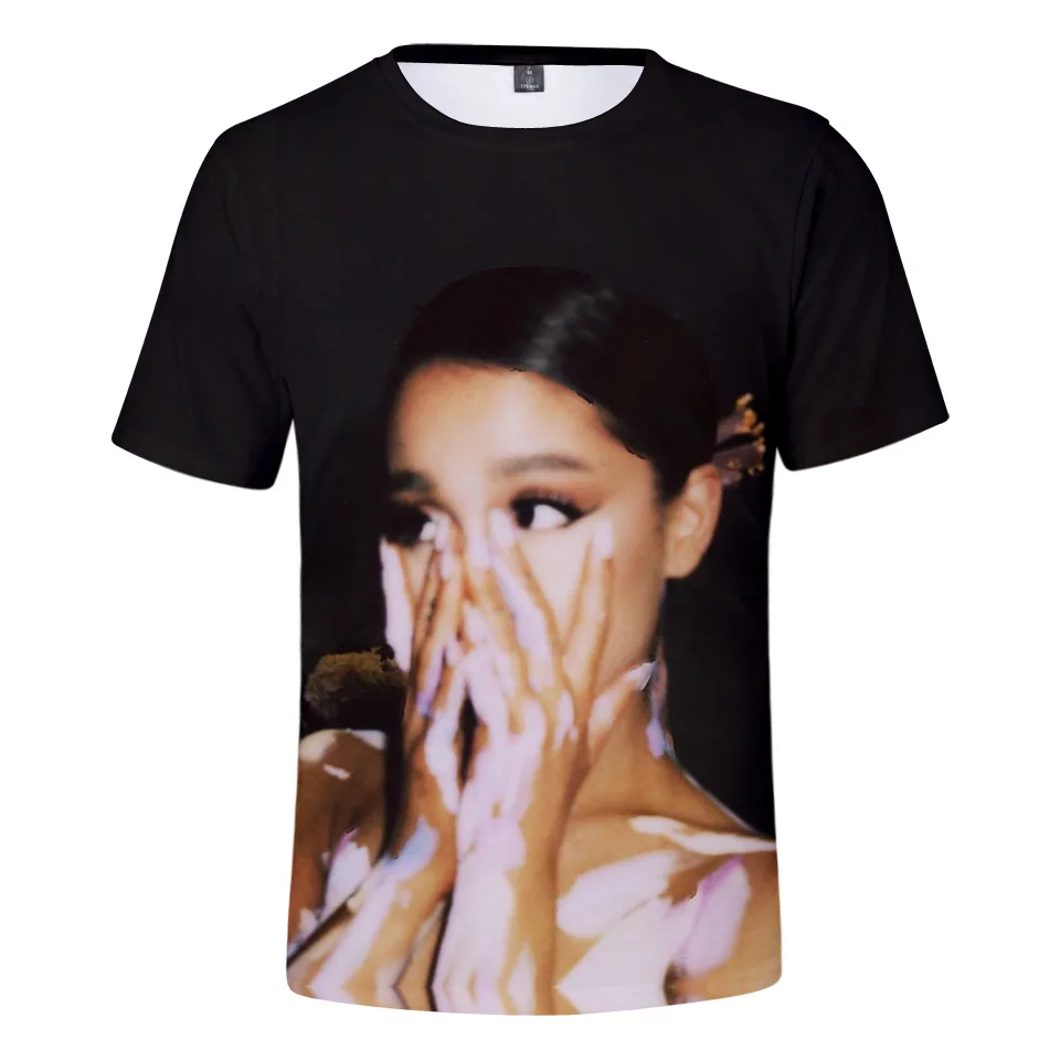 Футболка Ariana Grande 3D женская футболка с подсластителем спасибо следующий