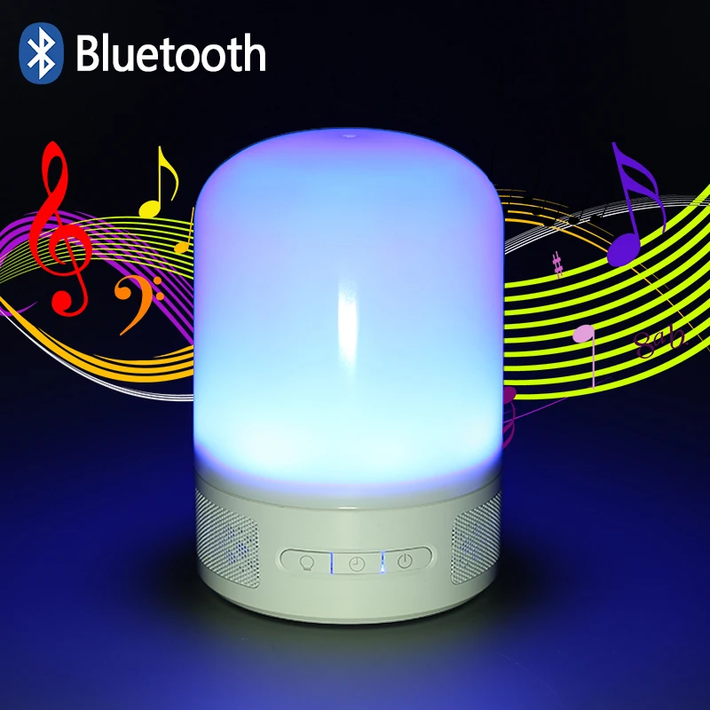 2017 wireless Bluetooth Speakers Nightlight intelligent APP Bluetooth
