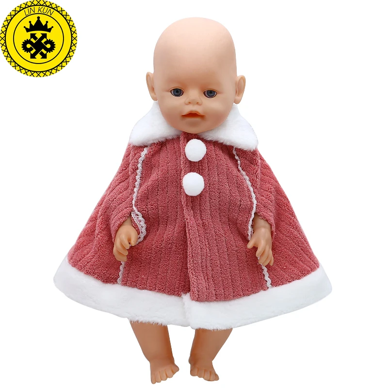 Buy Baby Doll Clothes New Winter Cloak Fit 43cm Zapf