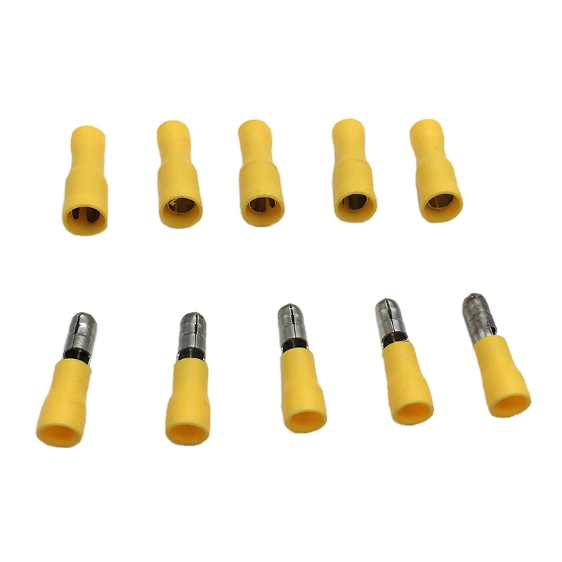 Buy 100pcs Insulated Male & Female Electrical Crimp