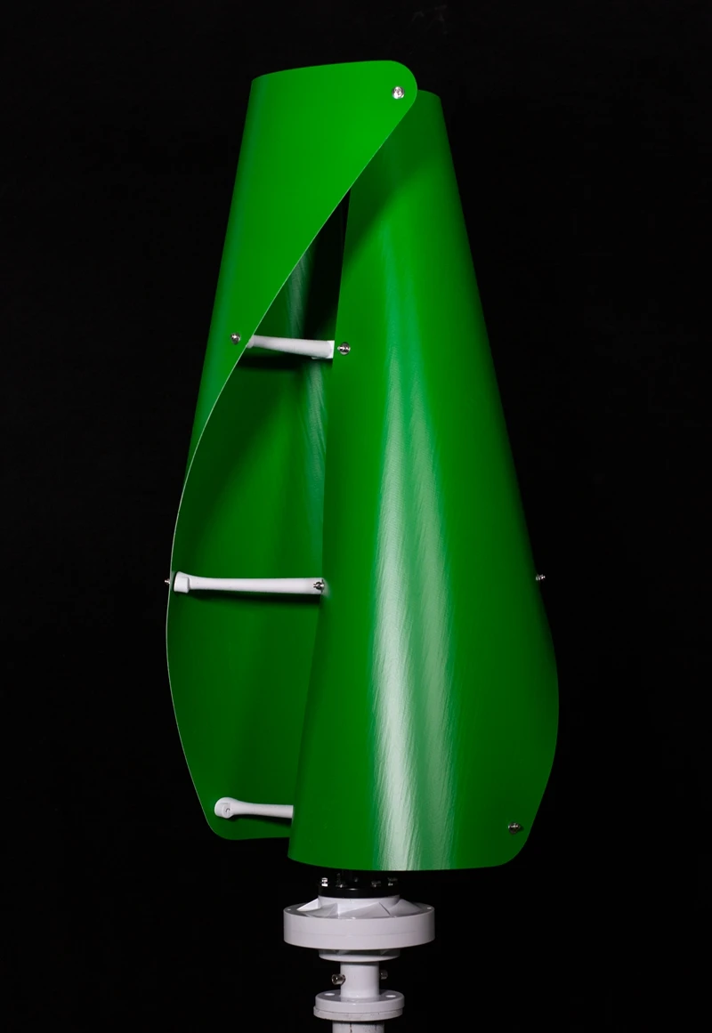 

600W 24V Wind Turbine Generator Kit 3 phase Vertical Green Wind Power Turbine Generator with Charge Controller