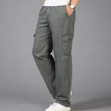 Мужские повседневные штаны, Новое поступление, комбинезоны, свободные брюки-карго, мужские брюки, большие размеры L-6XL