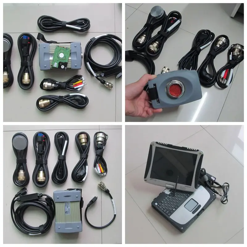 

2016 Best Quality MB Star C3 with laptop cf-19 diagnostic tool work for mb cars & trucks with mb star c3 software V2014.12 HDD