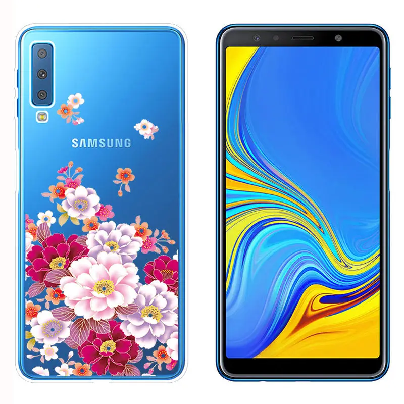 Soft TPU Fundas for Samsung A750 Smart Back Phone Cover for A6 A8 Plus 2018 Galaxy A9 2018 Clear Silicone Case for A520 A7 2018 (2)