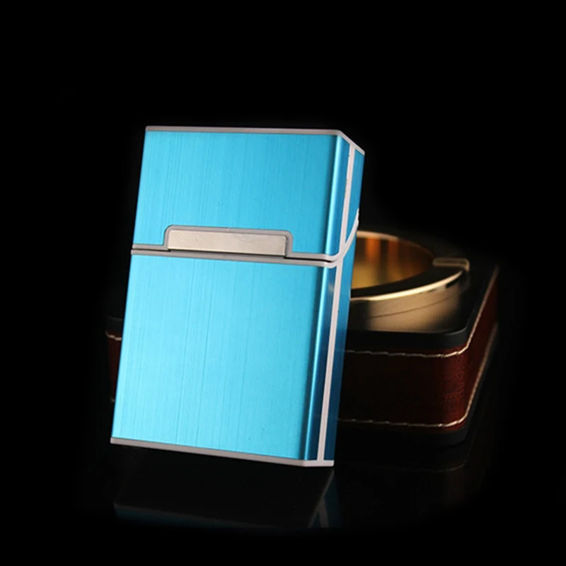 Модный креативный чехол для сигарет, коробка для сигарет, Подарочная коробка из алюминиевого сплава, аксессуары для сигарет, зажигалки и аксессуары для курения