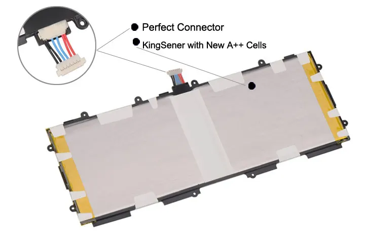 KingSener T4500E T4500C Замена Батарея для samsung Galaxy Tab 3 10,1 P5200 P5210 P5220 P5213 GT-P5200 SP3081A9H 6800 мА-ч