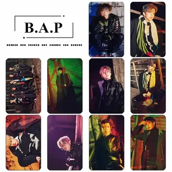 

Kpop B.A.P Crystal Sticky Photo Cards New Fashion Photocard Sticker Poster 10pcs/Set