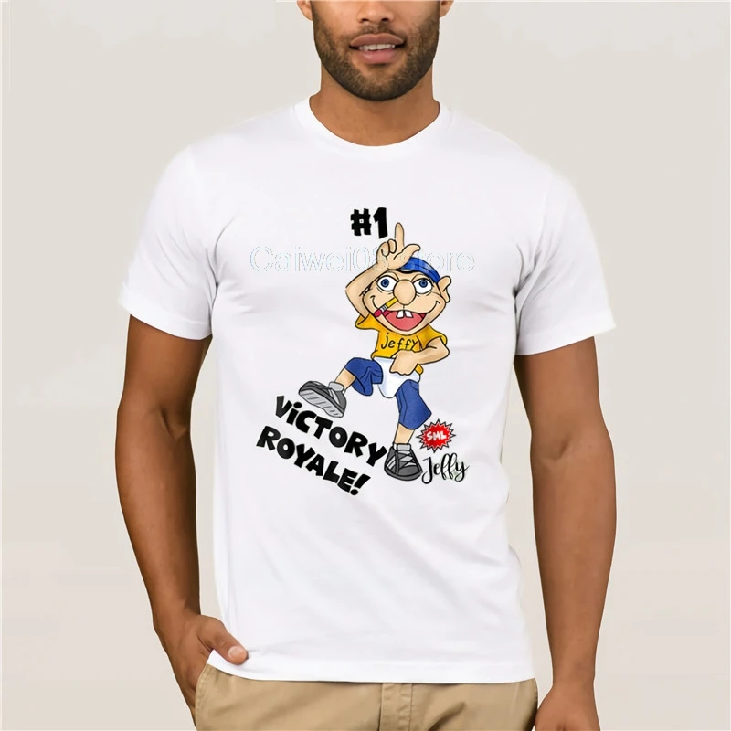 

Fashion T Shirt 100% Cotton Jeffy SML Victory New 2019 Summer Style Casual Wear fashion summer t-shirt for women