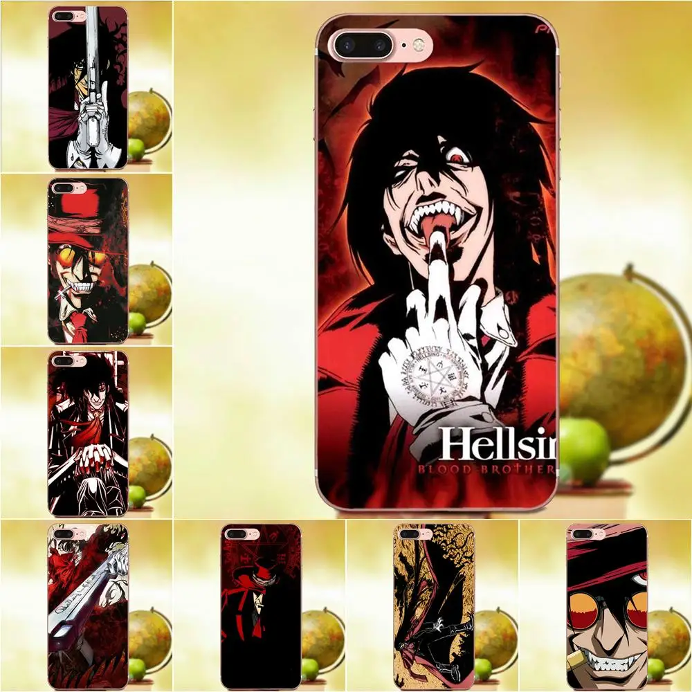 Специальный аниме Alucard Hellsing TPU телефон для LG Nexus 5 5X G2 G3 mini spirit G4 G5 G6 K4 K7 K8 K10 2017 V10 V20 V30