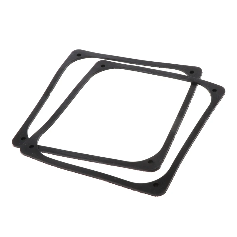 2Pcs PC Case Fan Anti Vibration Gasket Silicone Shock Absorption Pad