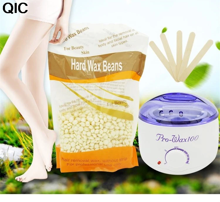 

Electric Hair Removal Hot Wax Warmer Heater Pot Beauty 3 Types Paraffin Kit Machine High Power Depilatory Skincare Hair Remover
