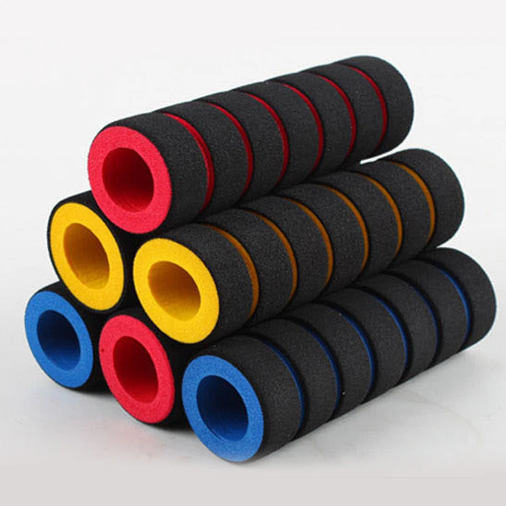 

1 Pair Mountain Bike Anti-skid Soft Sponge Handle Bar Grips Cover Multi-color