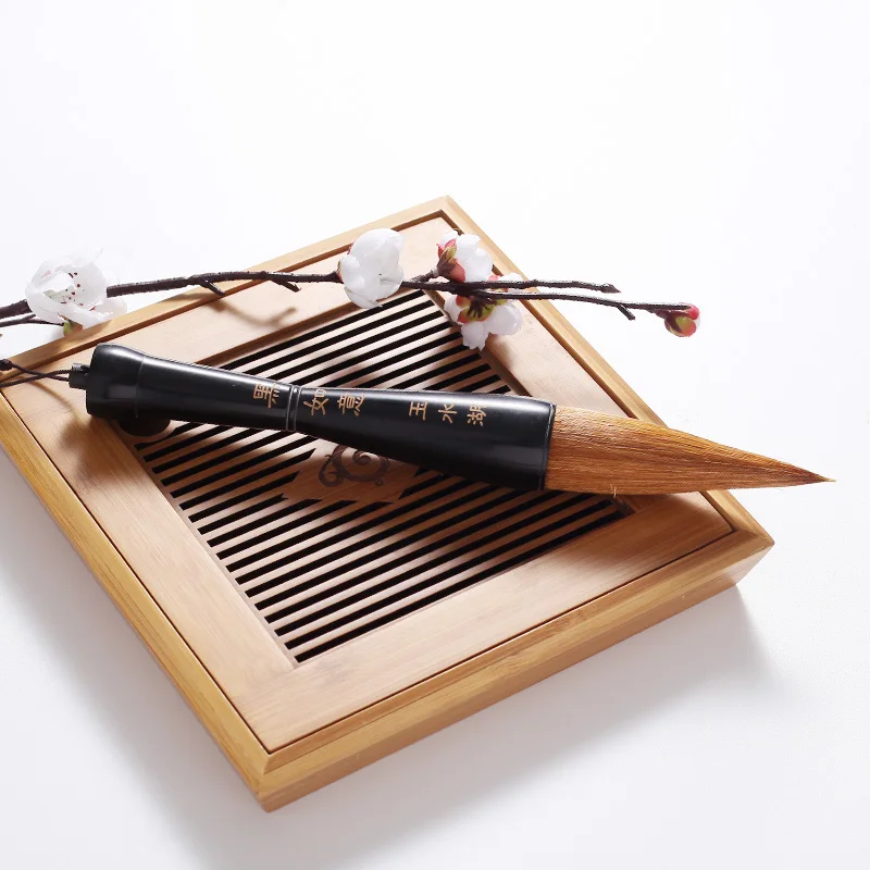 

Calligraphy Brush Weasel Woolen Multiple Hairs Chinese Calligraphy Brush Pen Caligrafia Writing Hopper-shaped Brush Bear Hair