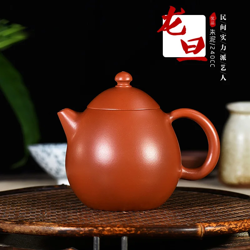 Enameled Pottery Teapot Zhunilong Eggpot Source Manufactor Wholesale Generation Hair Famous Manual Originality Customized Gift | Дом и сад
