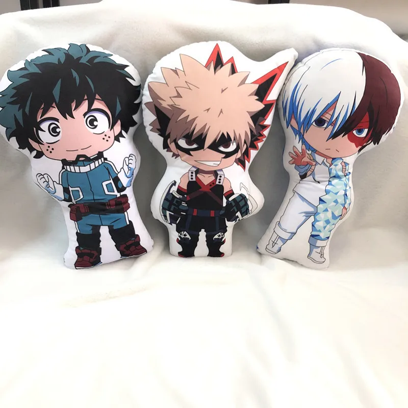 Мой герой училища Аниме Boku No Hero Yoh Asakura Katsuki Bakugo Shoto Toooroki куклы плюшевые девушки мягкие в подарок